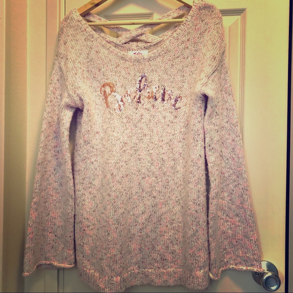 Justice Pullover Sweater
